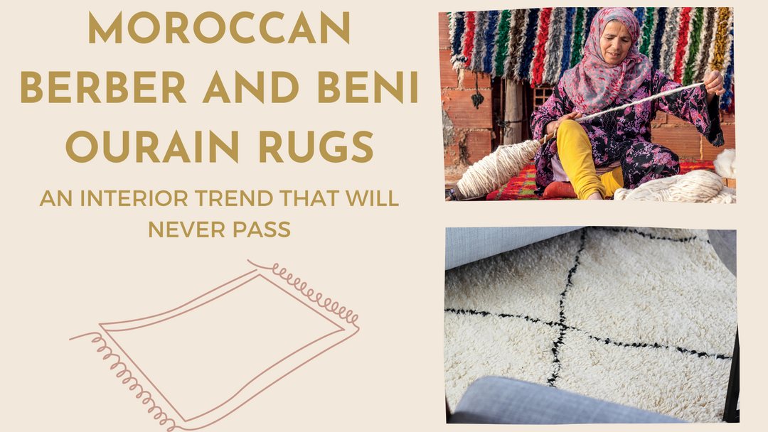 Moroccan Berber and Beni Ourain Rugs: An interior trend that will never pass
