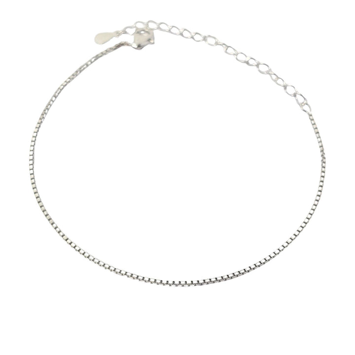 Silver Everyday Minimalist Box Chain Bracelet