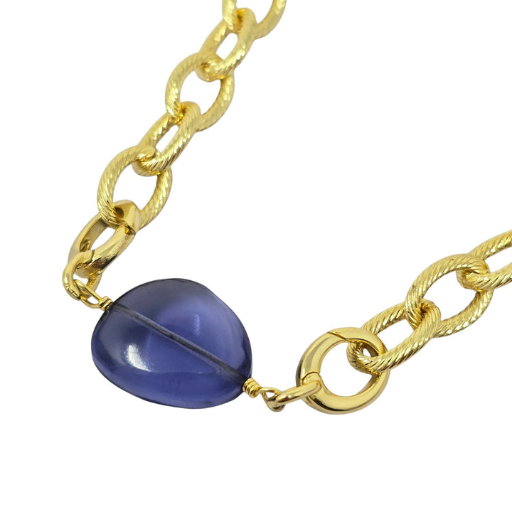 Alexandrite June Birthstone Statement Pendant Necklace