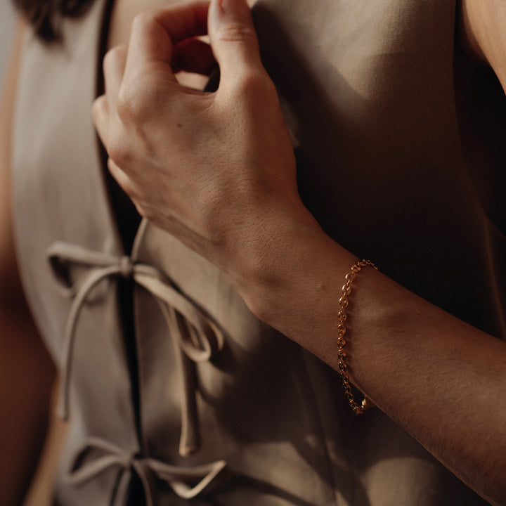 Coffee Bean Bracelet Luxe