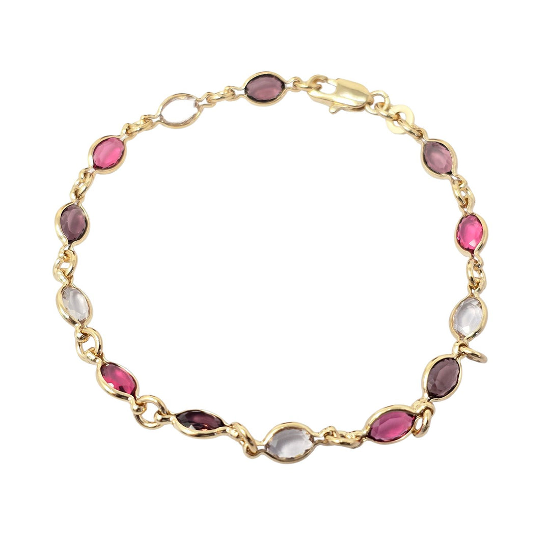 Radiant Multi Gemstone Bracelet