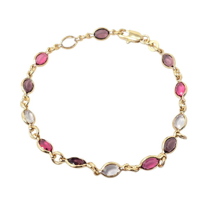 Radiant Multi Gemstone Bracelet