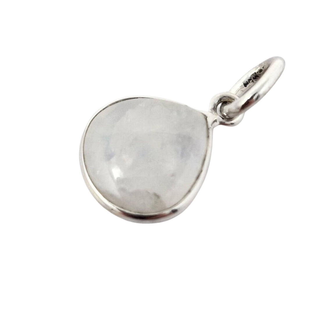 Sterling Silver Moonstone June Birthstone Pendant