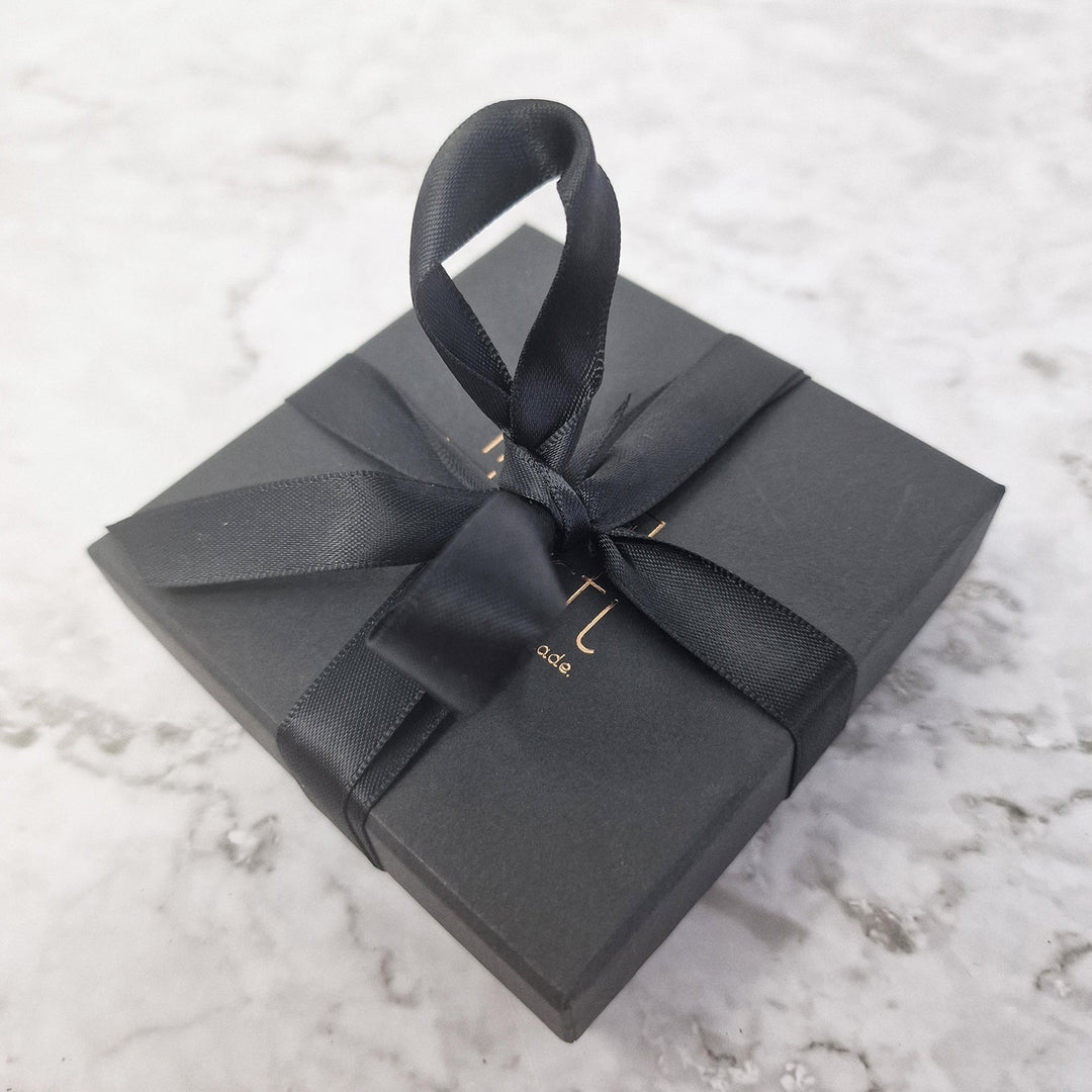 Minimalist Sterling Silver Blue Topaz December Birthstone Bangle Bracelet