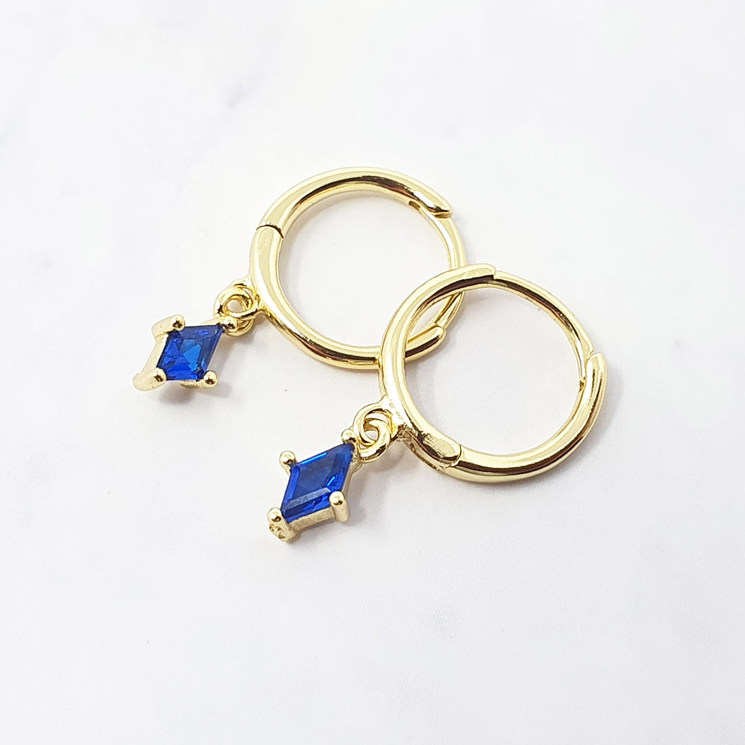 Sapphire September Birthstone Earrings Gift Set For Her