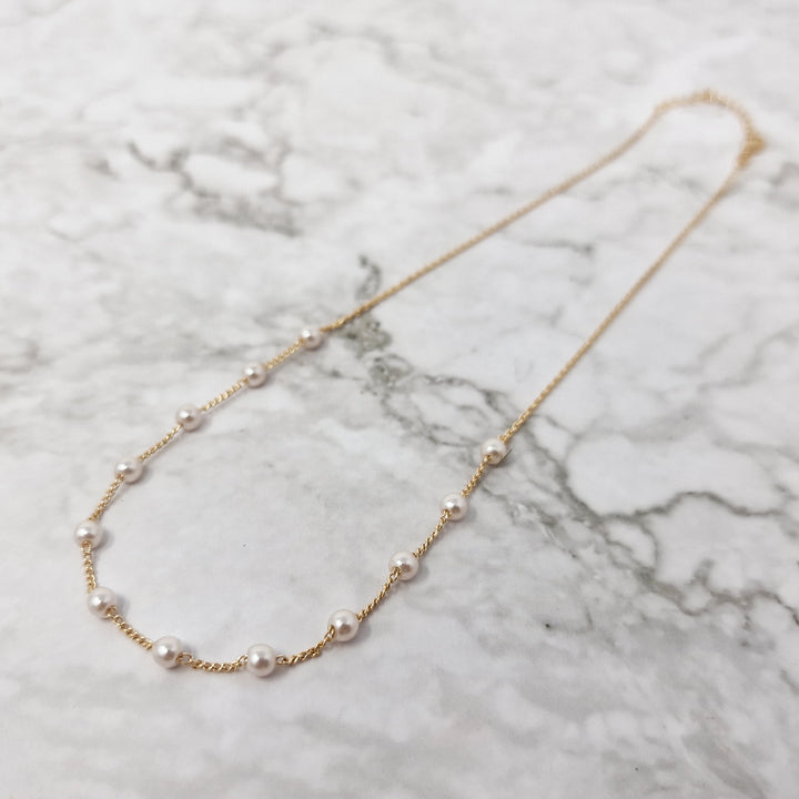 Isabella Essential Pearl Necklace Wedding Gift