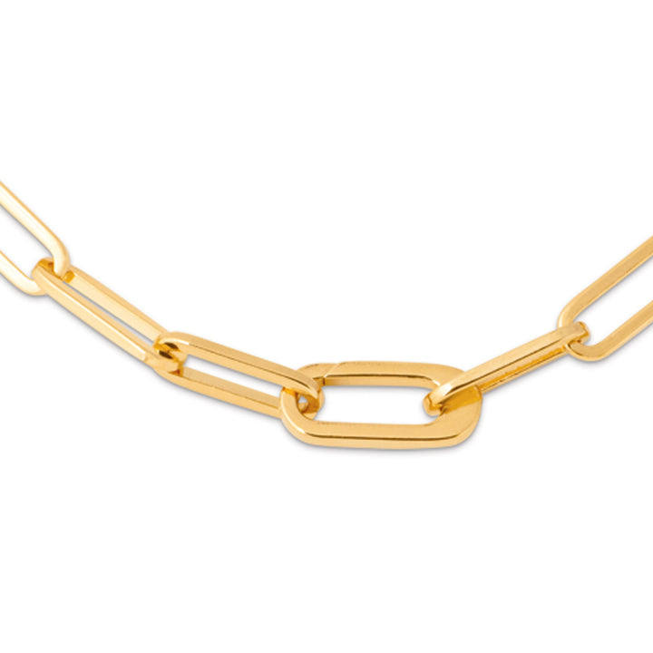 Gold Sofia Charm Bracelet Adjustable