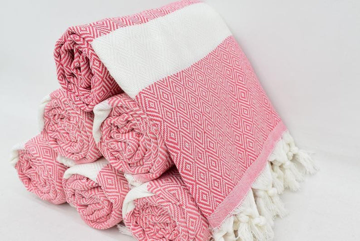 Destan Hammam towel Coral Pink
