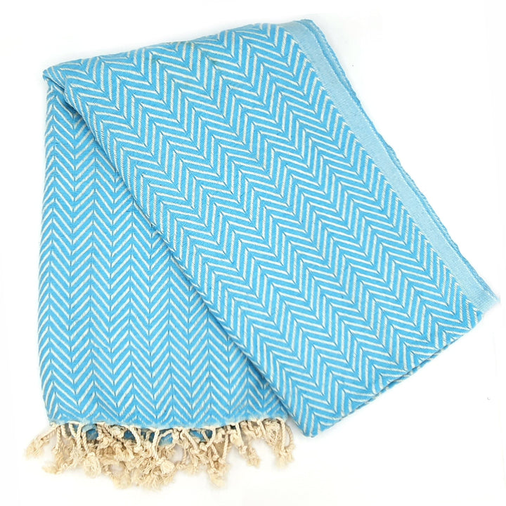 Azra Hammam Towel, Teal