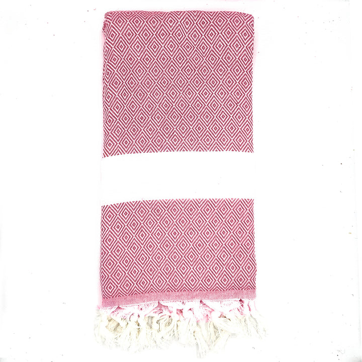 Destan Hammam Towel, Coral Pink