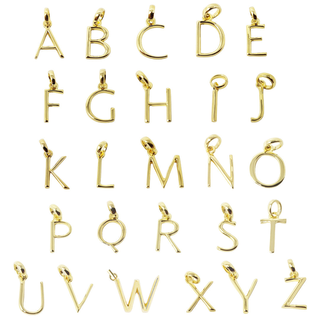18ct Gold Plated Alexandrite June Birthstone Crystal Initial Necklace
