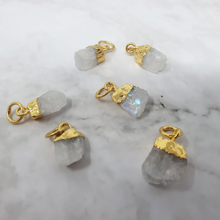 Bell Birthstone Pendant Charms