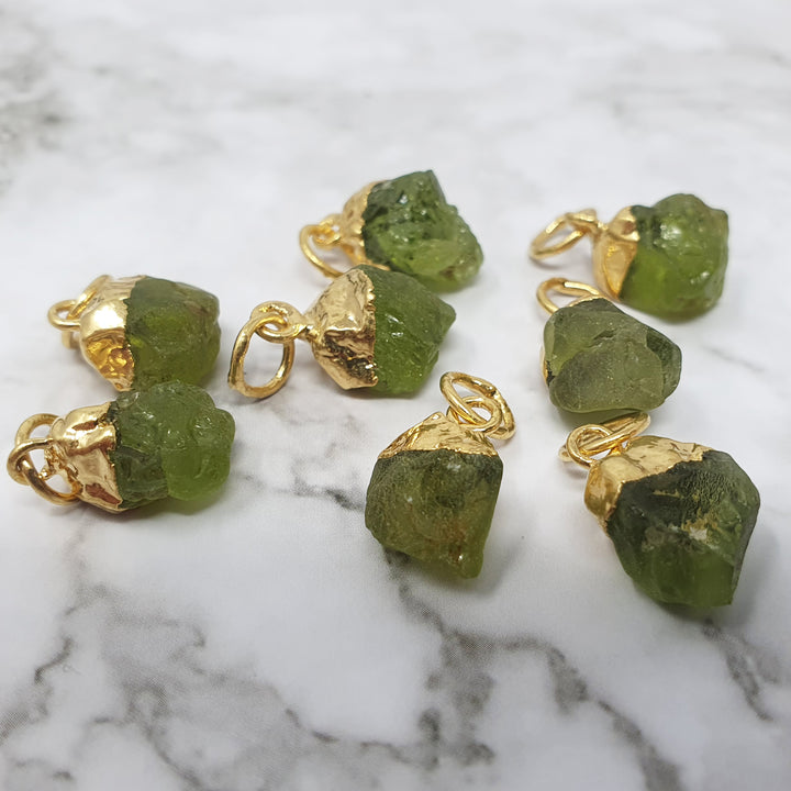 Bell Birthstone Pendant Charms