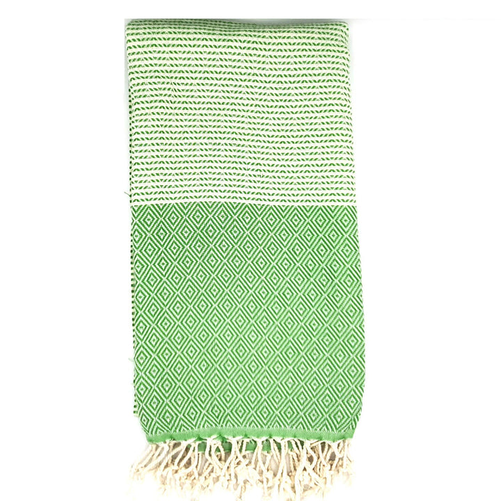 Riza Hammam Towel, Green