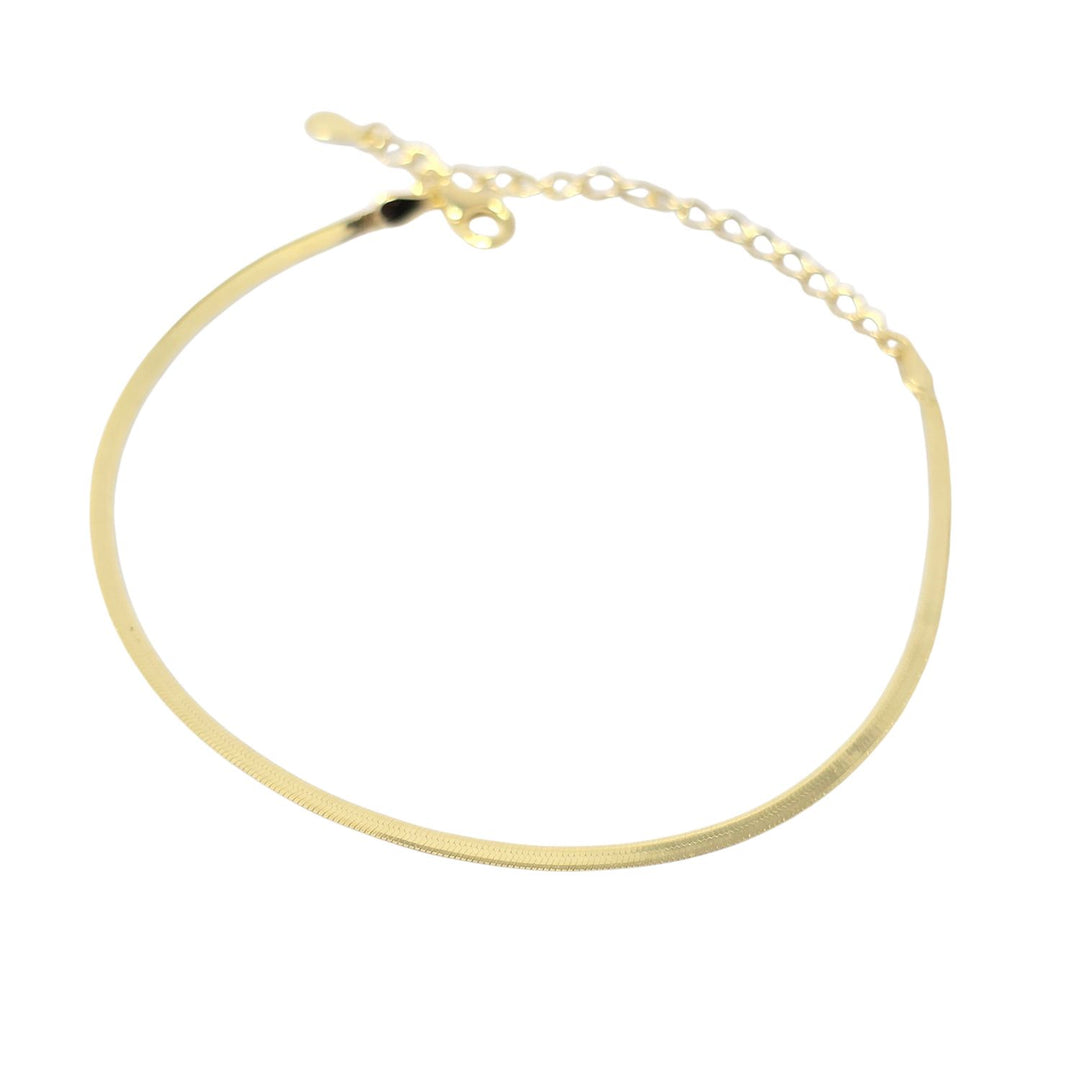 Gold Plated Everyday Minimalist Box Chain Bracelet