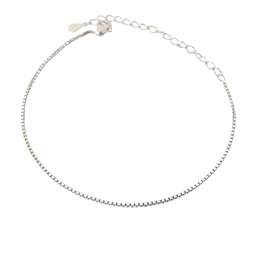 Silver Everyday Minimalist Box Chain Bracelet