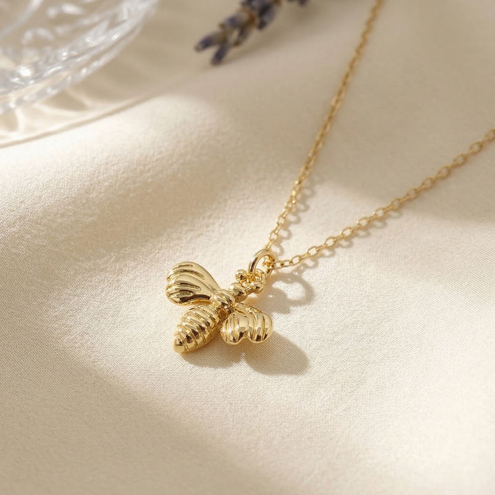 Insect Bug Bee Mini Animal Pendant Charm Necklace