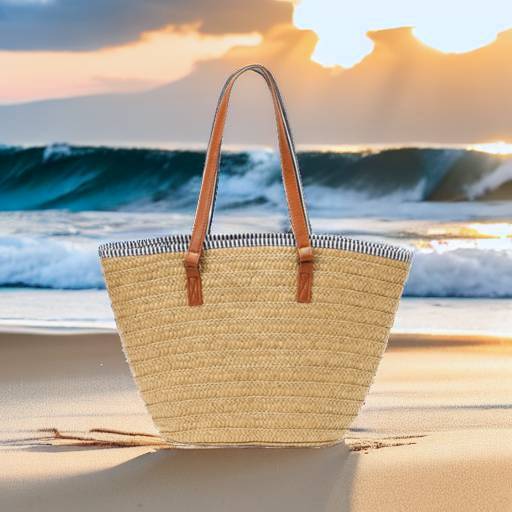Woven Rattan Straw Bag | Summer Beach Large Tote for Shopping and Crossbody Style | Eco-Friendly Ladies Fashion | Vacation Bag