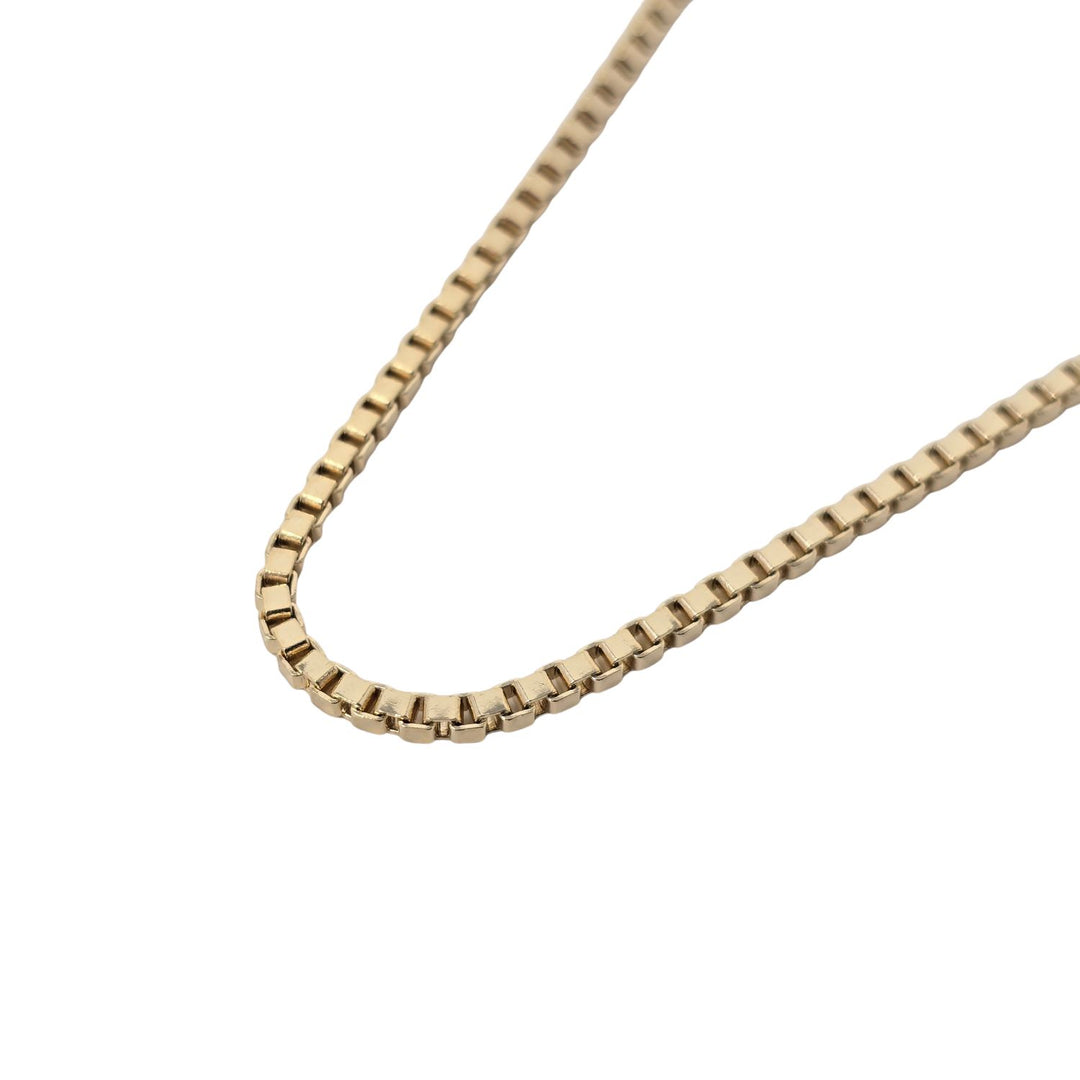 18ct Gold Filled Box Chain Necklace