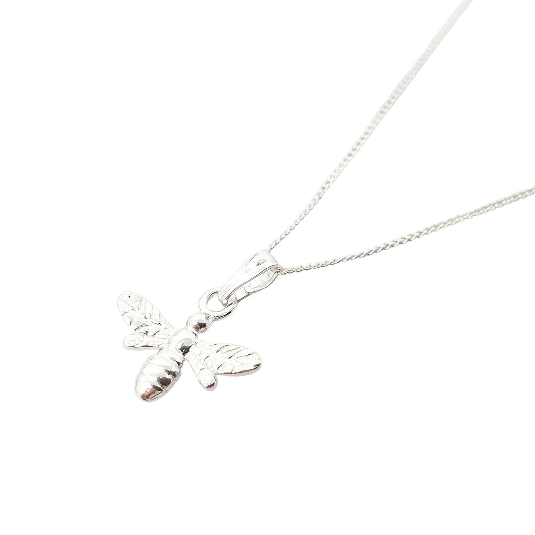 Dainty Minimalist Butterfly Pendant Silver Necklace