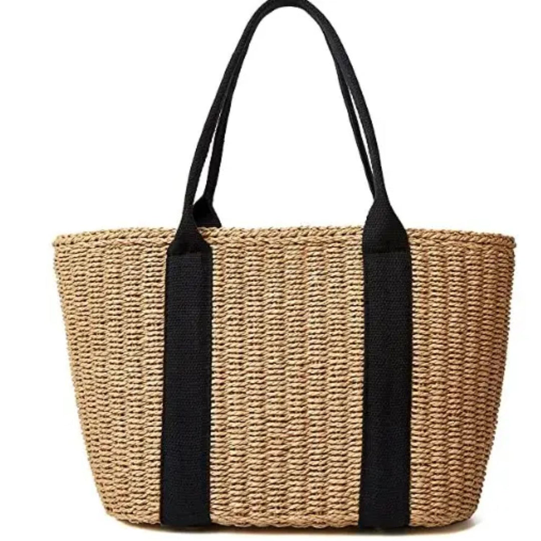 Women's Straw Eco-Friendly Beach Bag  | Summer Shopping Essentials