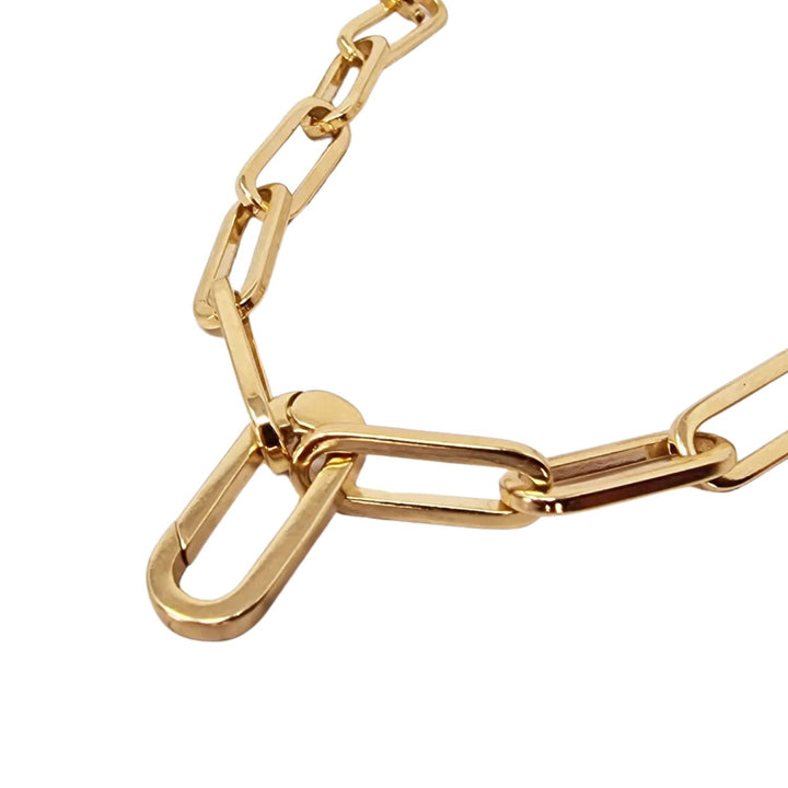 18ct Gold Vermeil Charm Magic Link Necklace