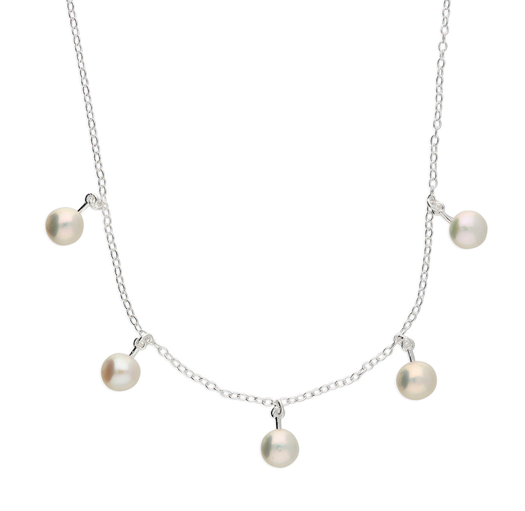 Everyday Sterling Silver Freshwater Pearl Necklace