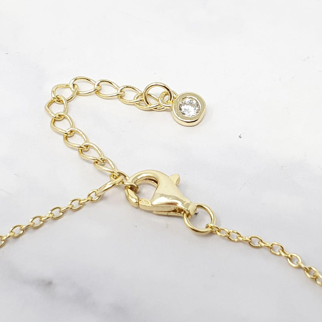 Minimalist Elegant Evil Eye Gold Plated Bracelet