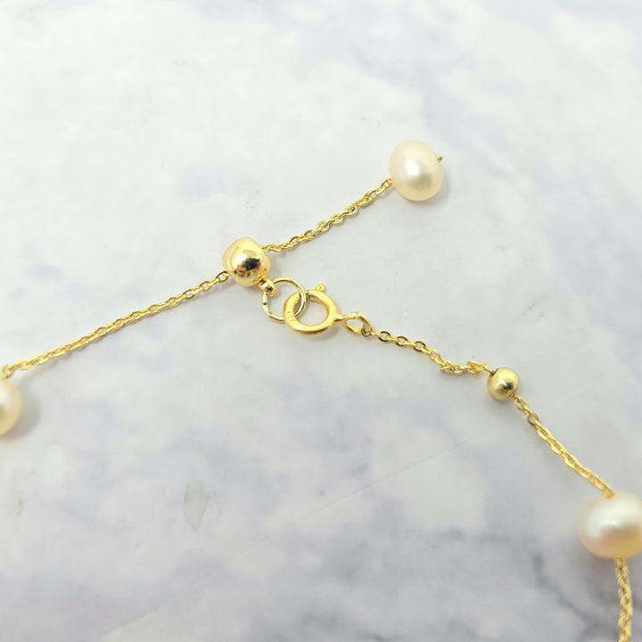 Natural Freshwater Pearl Bracelet Bridesmaid Gift