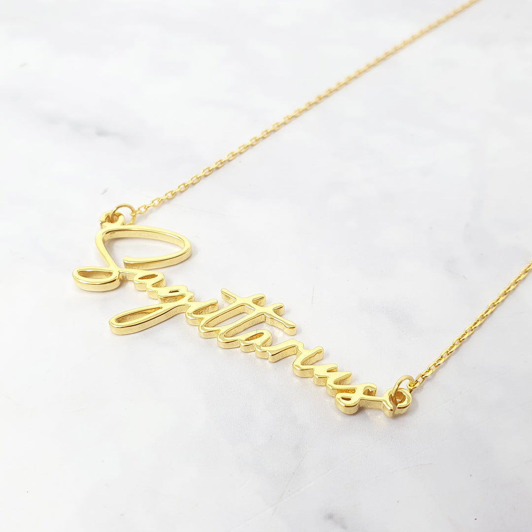 Sagitarrius Gold Plated Zodiac Star Sign Charm Necklace