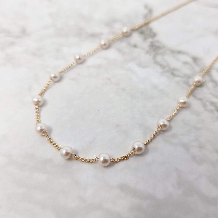 Isabella Essential Pearl Necklace Wedding Gift