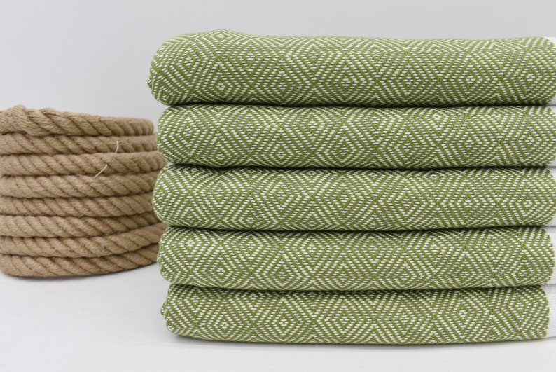 Destan Hammam Towel, Green