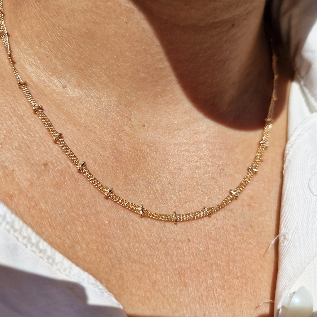 Chiara Double Chain Necklace