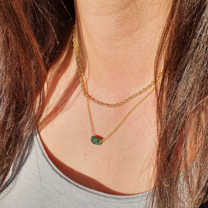 Rocky Birthstone jewellery  - Emerald