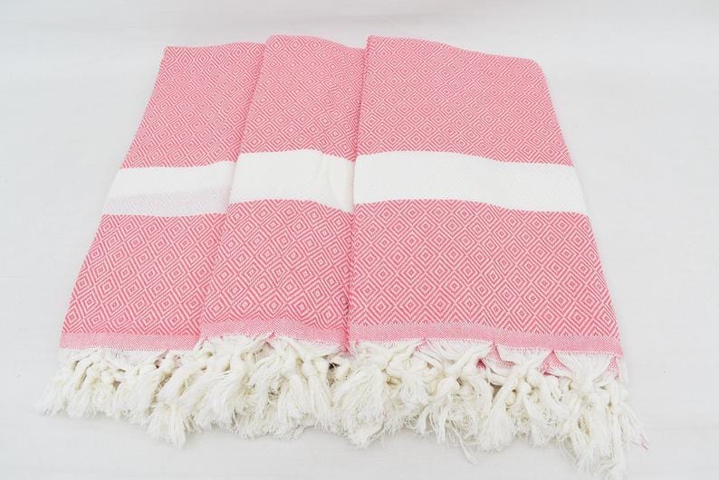 Destan Hammam towel Coral Pink