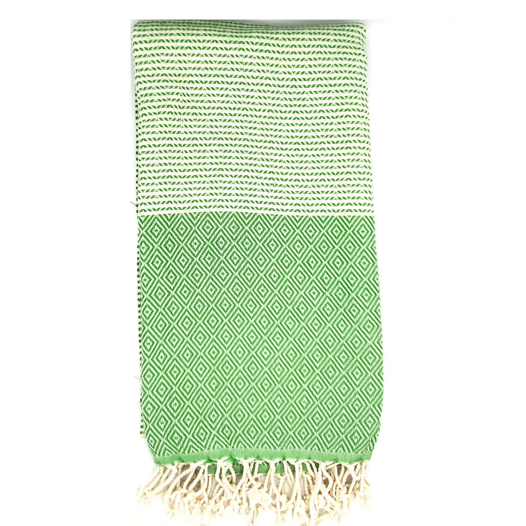 Riza Hammam Towel, Green